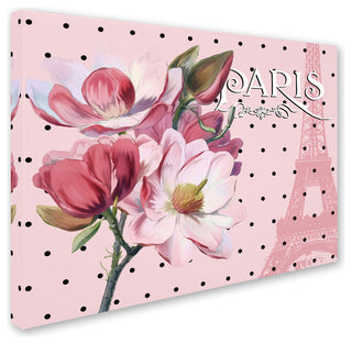 Tina Lavoie 'Paris Magnolias I' Canvas Art, 18" x 24"