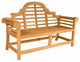 Anderson Teak BH-195 Marlborough 2-Seater Wooden Bench