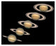 "Views of Saturn, 1996-2000" Digital Paper Print by NASA, 26"x22"