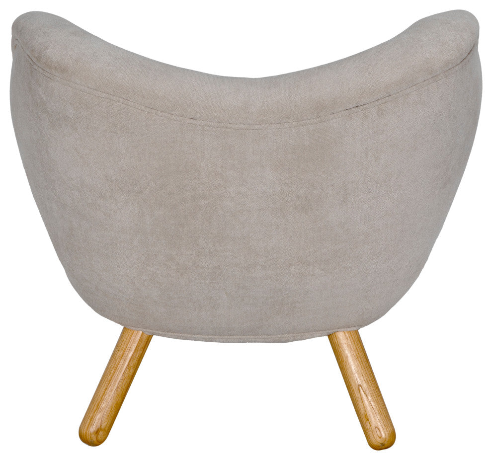 Valerie Chair With Wheat Fabric