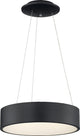 Nuvo Orbit 1-Light LED Black Pendant Light