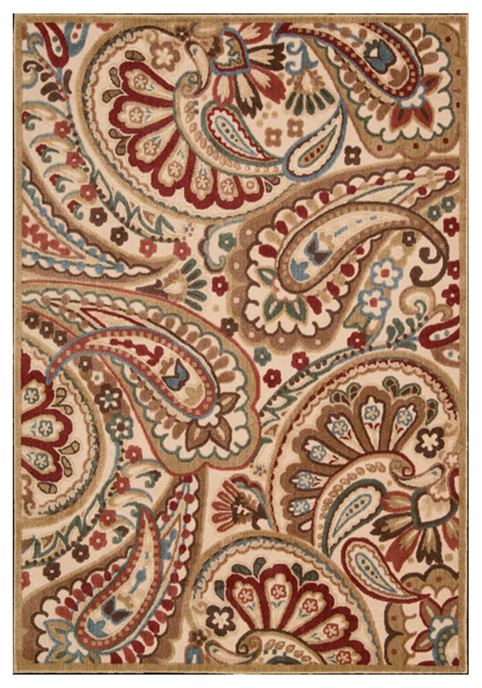 Nourison GRAPHIC ILLUSIONS 130 LIGHT MULTICOLOR RUG