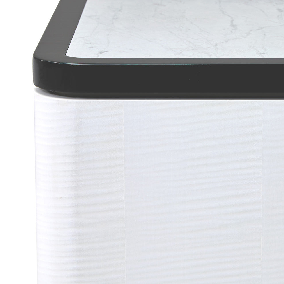 Tuxedo Nightstand, Large, Piano Keyboard
