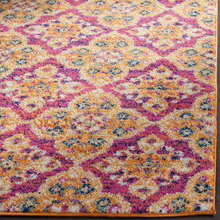Safavieh Madison Mad605A Rug, Fuchsia/Gold, 4'x6'