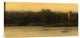 "Fishing At Sunset" Stretched Canvas Giclee by Lisandro Trarbach, 24x12"
