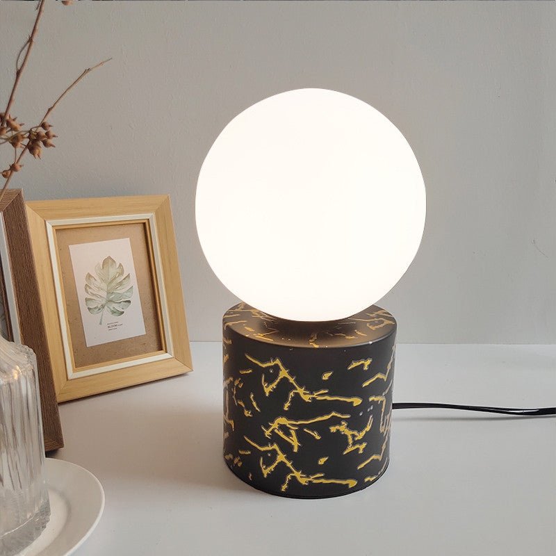 Leukerbad | Minimalistic Glass Ball LED Night Lamp
