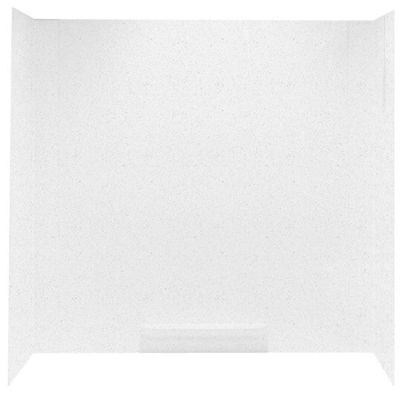 Swan 60x30x58 Veritek Bathtub Wall Kit, White