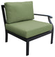 kathy ireland Madison Ave. 2 Piece Aluminum Patio Furniture Set 02a, Forest