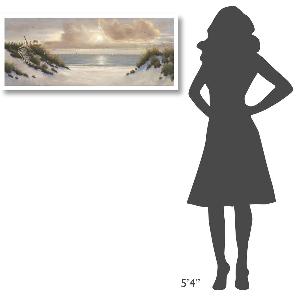 "Summer Moments I" Digital Paper Print by Diane Romanello, 42"x18"
