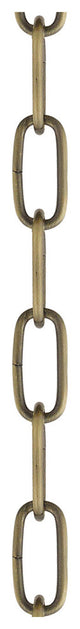 Standard Decorative Chain, Antique Brass