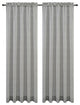 Urbanest 54"x63" Cosmo Set of 2 Sheer Curtain Panels, Gray