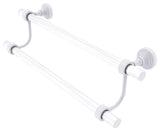 Pacific Grove 36" Double Towel Bar, Matte White
