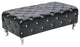 Modern Classics Tufted Bench, Black