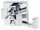 Alno Modern Robe Hook, Polished Chrome