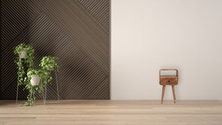 Mini Oakish Curve Open Nightstand