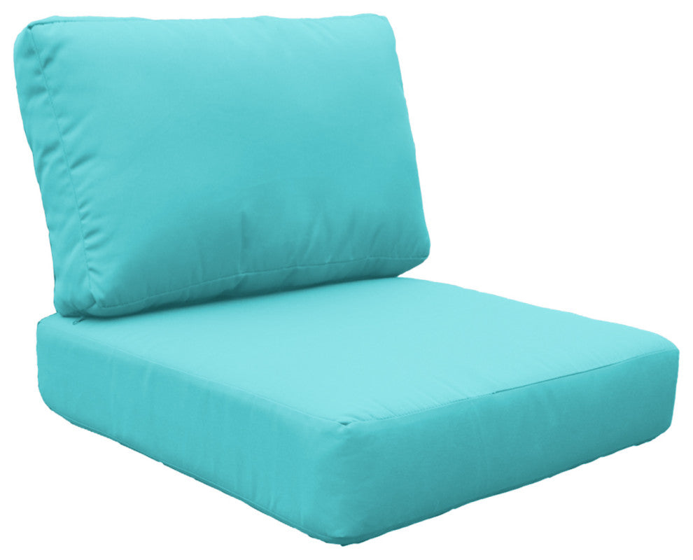6" High Back Cushions for Chairs