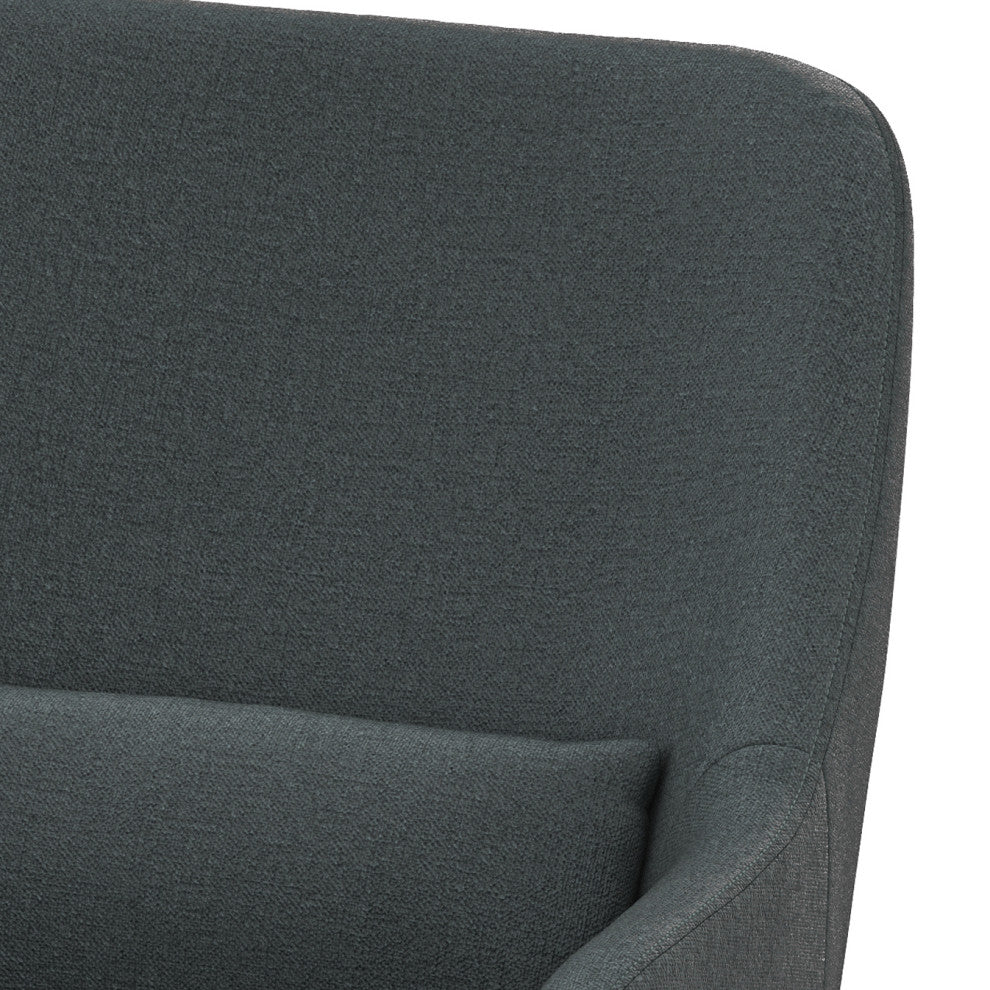 Elmont Accent Chair, Steel Grey