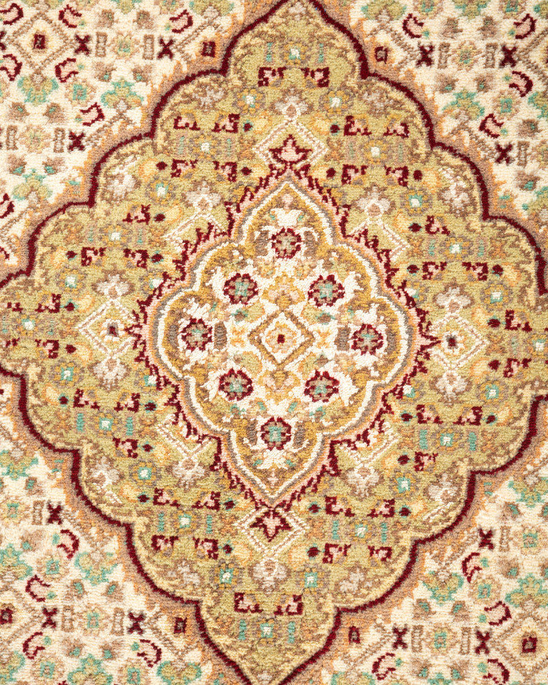 Mogul, One-of-a-Kind Hand-Knotted Area Rug Red, 6'8"x9'7"