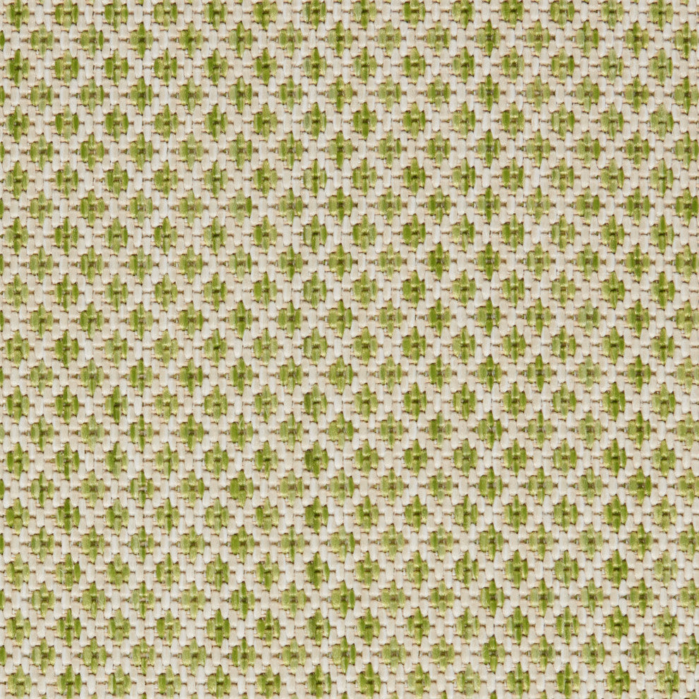 Nourison Courtyard 7' x 10' Ivory Green Modern Area Rug