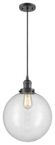 Beacon Mini Pendant, Oil Rubbed Bronze, Clear