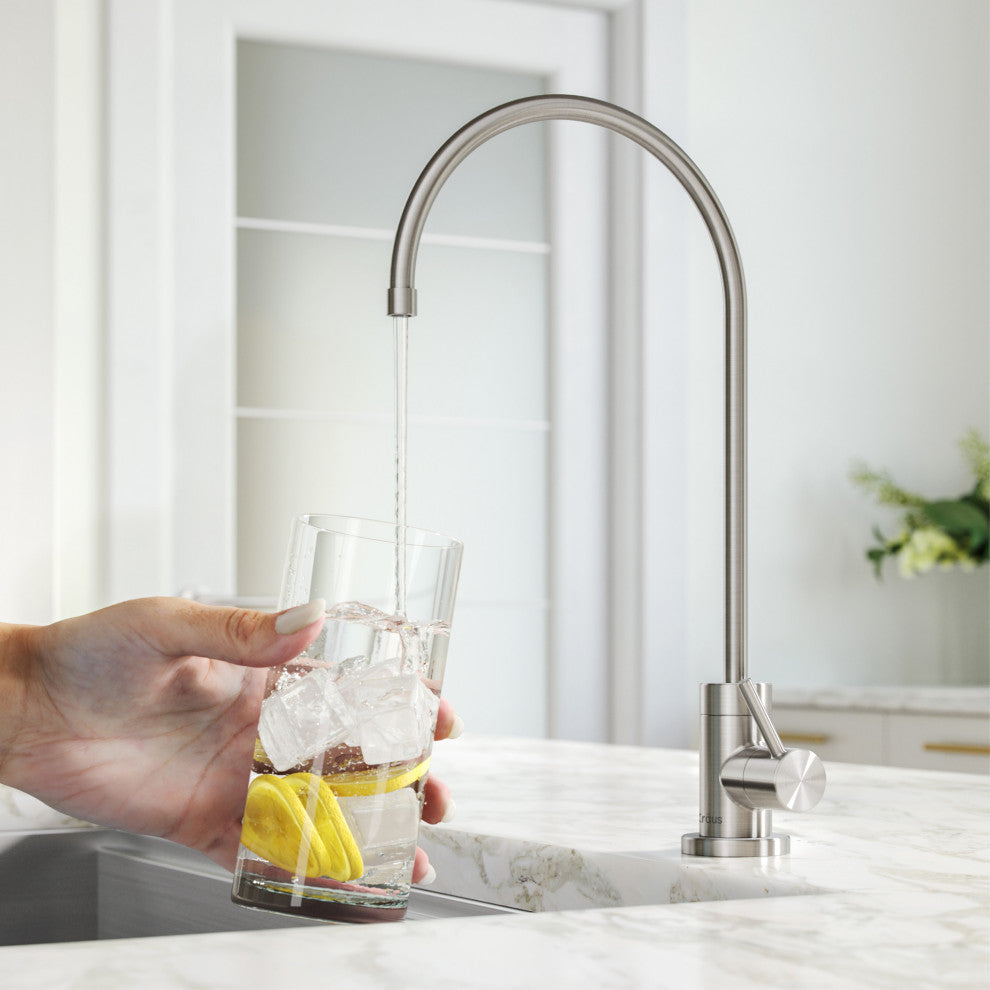 KRAUS Purita 2-Stage Filtration System w/ Drinking Water Filter Faucet SFS