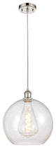 Innovations 516-1P-PN-G124-12 1-Light Mini Pendant, Polished Nickel