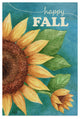 Melinda Hipsher ''Happy Fall Sunflower'' Canvas Art, 32"x22"