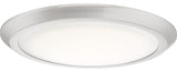 Verge LED Flush Mount, Brushed Nickel