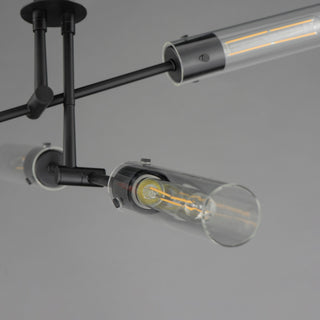 Maxim 26374CL Equilibrium 4 Light 36"W Multi Light Pendant / - Black