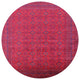 Ahgly Company Indoor Round Mid-Century Modern Area Rugs, 5' Round