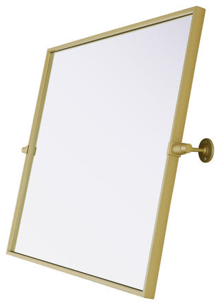 Home Living 24x30 Pivot Mirror, Brass