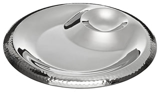 Elegance Hammered Chip & Dip Server