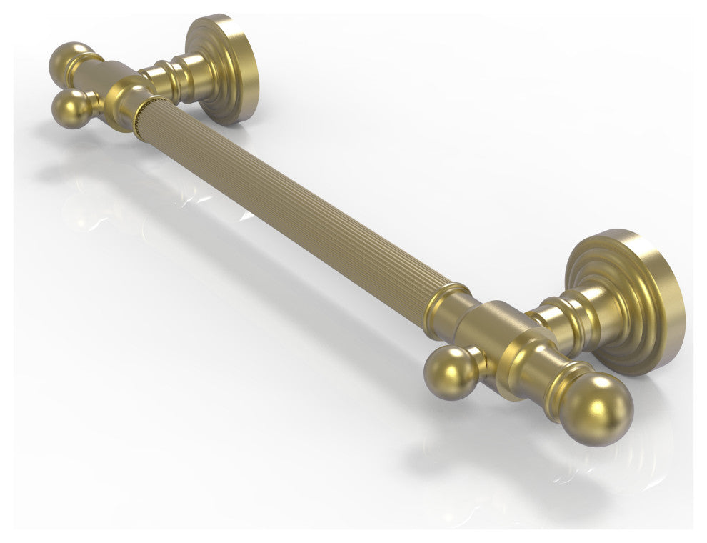 32" Grab Bar Reeded, Satin Brass