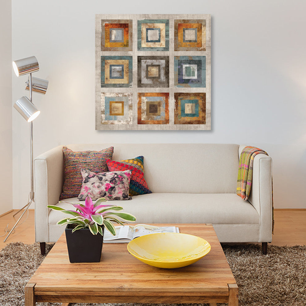 "Every Picture Tells A Story" by Cam Richards, Canvas Print, 12"x12"