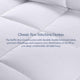Down Lightweight Duvet Insert Organic Cotton Shell, King, 108"x92"