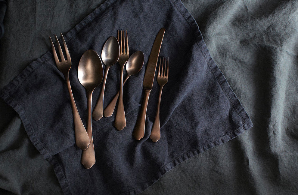 Dolce Vita Serving Set, Pewter Bronze, 2 Pcs.