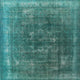 Ahgly Company Indoor Square Mid-Century Modern Area Rugs, 4' Square