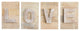 Nearly Natural 7089 40 Rustic Farmhouse LOVE Wall Art Decor