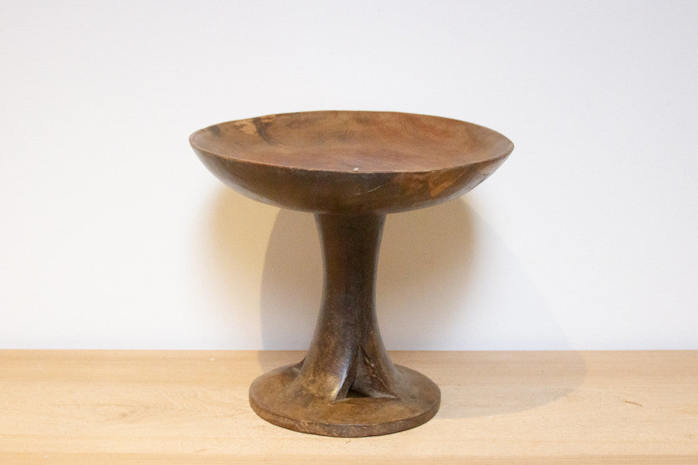 Small Vintage Naga Round Table