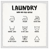 "Laundry Cycle" Framed Painting Print, 24x24