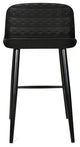 First of A Kind Looey Counter Stool Black
