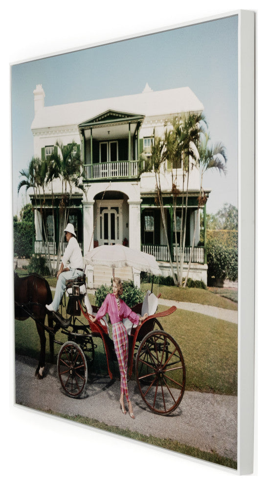 Bermudan Hostess By Slim Aarons