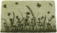 Entryways Garden Silhouettes Hand Woven Coir Non-Slip Doormat, 18 x 30 Inch