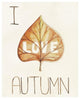"Autumn Love I" Digital Paper Print by Elyse DeNeige, 30"x37"