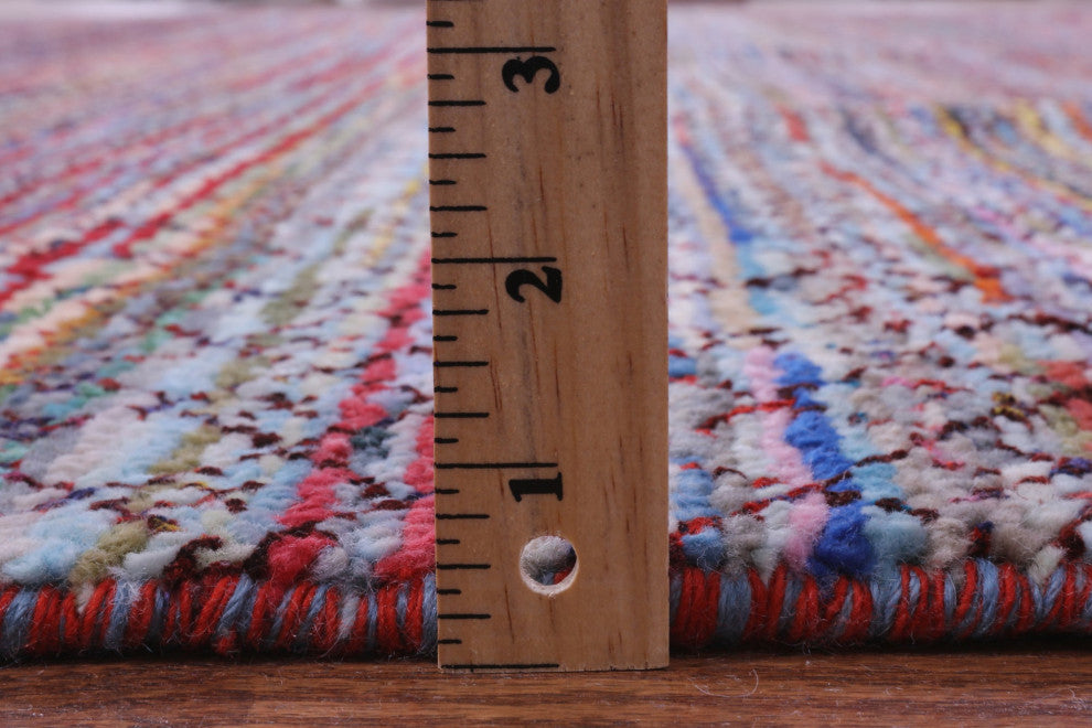 Wool & Silk Savannah Grass Hand Knotted Rug 9' 1" X 11' 7" - Q15436