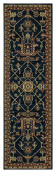 Oriental Weavers Ankara Indoor Rug Blue/ Red 2'3" X 7'6"