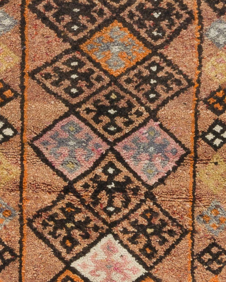 Vintage Turkish Runner Rug 2' 10" x 11' 8", 34 in. x 140 in.