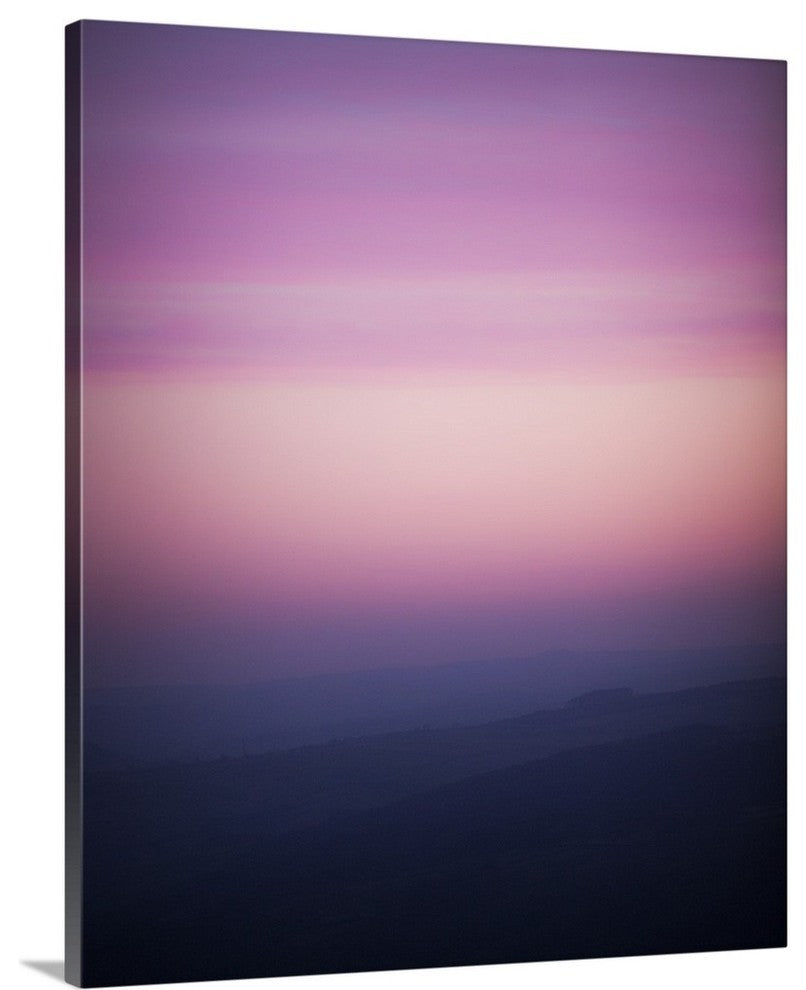 "Pink Dusk II" Wrapped Canvas Art Print, 30"x36"x1.5"