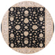 Ahgly Company Indoor Round Mid-Century Modern Area Rugs, 8' Round