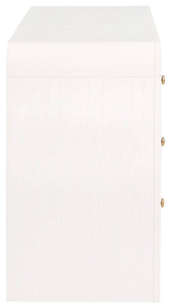 Siena Bedroom Furniture, White, Dresser